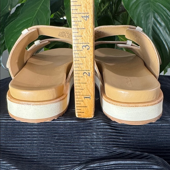 Nisolo Elia Go-To Flatform Leather Slide/Sandal Women's 6 - Picture 6 of 16